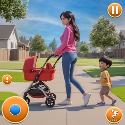 Mother Simulator Family Game 图标